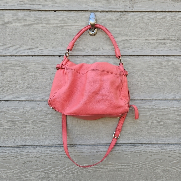kate spade coral pink Cobble Hill Little Minka crossbody bag with top handle - Picture 2 of 15